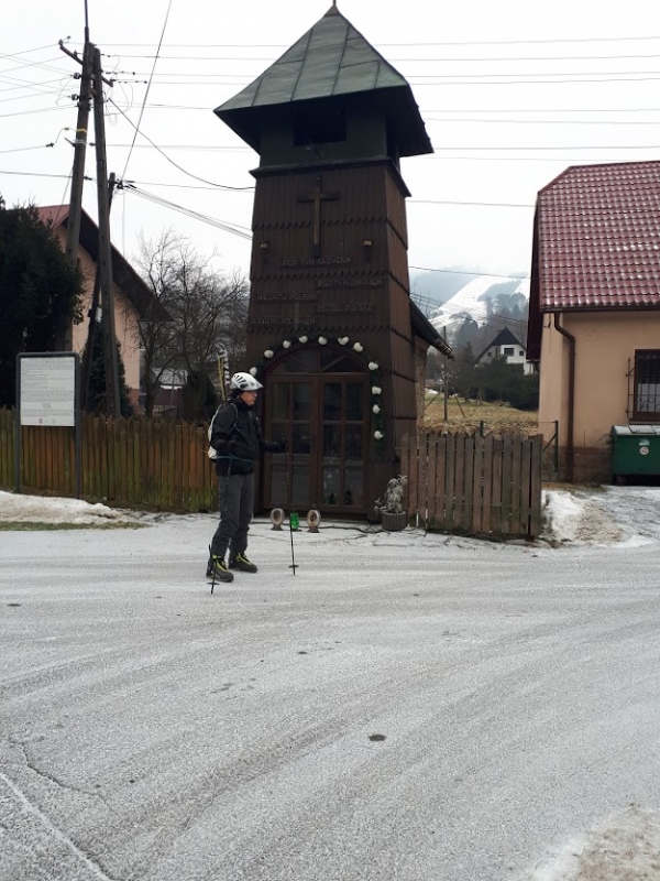 2021.01.25 Akcja narciarska - masyw Prusowa w Beskidzie Żywieckim